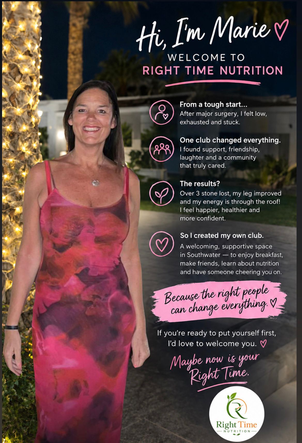The Right Time Nutrition team